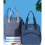 LB014 Waterproof Insulated Food Delivery Handbag Portable Thermal Food Pizza Bag Large Capacity Picnic Lunch Cooler Bag