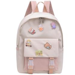 KBW345  Female Schoolbag Large Capacity High School College Students Backpack Junior High School Students Shoulder Bag