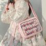 Low Moq Custom Ita Bag With Clear Window Pu Leather Ita Bag Insert For Pin Display