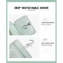 LOVEVOOK Waterproof Travel PVC Cosmetic Bags Portable Hanging Hook Bath Wash Pouch Women Toiletry Organizer Storage Makeup Bag