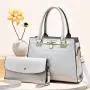 Customized Logo Custom Leather Bag Top Quality Crossbody Bags Multifunctional 2 Set Bags PU Leather Handbags