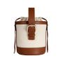 Luxury Drawstring Ladies Canvas Bags Custom Logo Pu Vegan Leather Shoulder Bag Women Bucket Bags