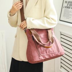 KBW434 Fashion Women Canvas Bag New Retro Casual Shoulder Crossbody Tote Bag Large Capacity Travel Bag For Lady