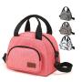 Reusable Women Tote Cooler Box Fresh Hot Food Warmer Lunchbox School Office Insulated Lunch Bag