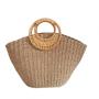 2024 New Handheld Grass Knitted Simple Woven Women's Bag sac main femm sac