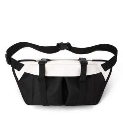 HR724 In Stock Mens Cross Body Bag Friday Night Vintage Cycling Shoulder Bag Boys' Sports Stitching Two-color Travel Chest Bag