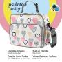 Durable Insulated School Lunch Bag with Padded Liner Keep Food Warm Cold Water-resistant Thermal Travel Office Lunch Cooler