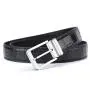 High Quality Mens Belt Pin Buckle Belt Cinturones Hombre Genuine Leather Crocodile Belts For Men