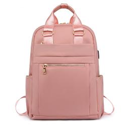 Large Capacity Leisure Teenager Fashionable Waterproof Nylon New Ladies Backpack Woman Backbag With Best Price