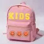 Girls and Boys Classic School Bags Light Weight ONE Size Corduroy Kids School Backpack