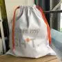 Soft Drawstring Cotton Hat Beret Packaging Bag Scarf Boot Storage Pouch