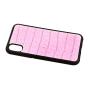 Full Grain Embossed Crocodile Leather Phone Cover For iPhone X/Xs/Xs Max