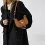 2024 New Texture Western Style Handbag 2024 Retro Single Shoulder Bag Unique Design Crossbody Bag