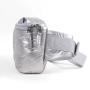 CHANGRONG Custom Adjustable Strap Small Fashion Quilted puffer fanny pack for travel Hiking