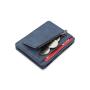 Magic wallet leather money clip mens zipper coins wallet rfid magic wallet for men with coin purse