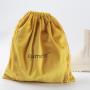Promotion Large Velvet Drawstring Packaging Bag High End Velvet Gift Jewelry Pouch Soft Cloth Shoe Dust Velvet Bag