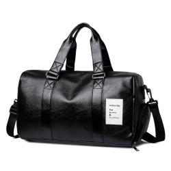 New Short Distance Travel Bag Fitness Yoga Sports Bag Men's PU Waterproof