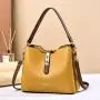 Fashion leather customized leather tote bag handbag women briefcase bag