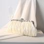 Factory Wholesale New Pleated Ladies Clutch Party Bag Banquet Handbag Bridal Wedding Dress Evening Bag