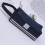 BD057 New Creative Student Stationery Bag Large Capacity Portable Pencil Bag Simple Fashion Storage Bags Custom Logo Pencil Box