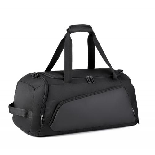 Custom Sports Gym Duffel Bag Large Capacity Lightweight Waterproof Travel Luggage Duffle Tote Bag With Shoe Compartment