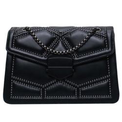 KBW429 New Fashion PU Leather Ladies Tote Chain Bags Women Solid Color Single Shoulder Crossbody Bag Women Handbags Women Bags