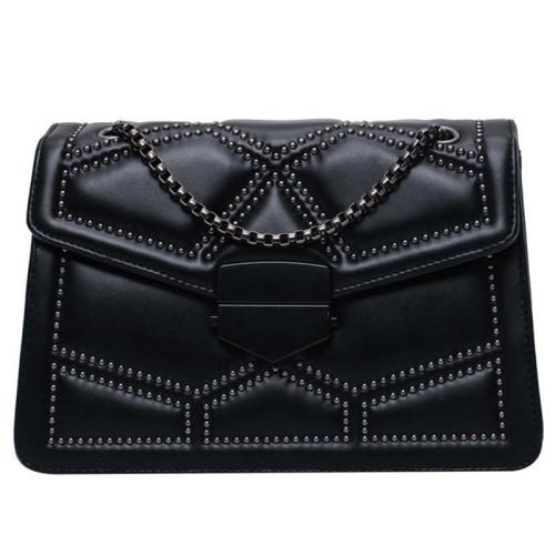 KBW429 New Fashion PU Leather Ladies Tote Chain Bags Women Solid Color Single Shoulder Crossbody Bag Women Handbags Women Bags