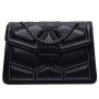 KBW429 New Fashion PU Leather Ladies Tote Chain Bags Women Solid Color Single Shoulder Crossbody Bag Women Handbags Women Bags