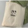 bag wholesale handbag factory custom bags Environmental Protection Large Capacity Shopping Bag Pure Color Student Schoolbag Girl