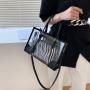 Customized Wholesale Popular Fashion Transparent Clear PVC Tote Beach Bag Ladies Shoulder Bag Women Handbags