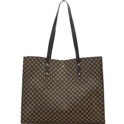 European And American Retro Large Shoulder Bag Tote Bag Pu Hand-carrying Bags for Women