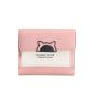 Factory wholesale new ladies wallet short small tri-fold money clip fashion simple clutch bag leather women's wallets coin purse