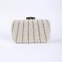 Elegant Bridal Wedding Pearl Clutch Ladies Pearl Banquet Bag Dress Pearl Embroidery Bag Party Dress Evening Bag Handbag pochette femme