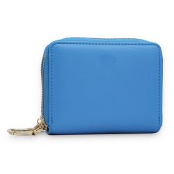 Cheap women purse casual business leather woman wallet handmade weave PU leather wallet