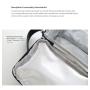 Wholesale Factory Double Deck Cooler Bag Customized Soft Insulated Dual Compartment Reusable Lunch Bag with Shoulder Strap