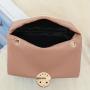 Promotion wholesale trendy PU leather cute sling messenger girls handbag for women