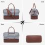 Sucipi 2022 Foldable Sports Travel Bag Waterproof Gym Overnight Duffel Bag With Shoe Compartment