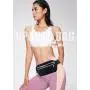HR429 Outdoor Elastic Waist Bag Waterproof Sweatproof Night Running Luminous Waistpack Sports Running Fit Invisible Phone Bag