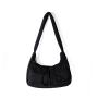External Pocket Drawstring Shopping Bag Japanese Nylon Women Large Capacity Classic Tote Bag Shoulder Bags