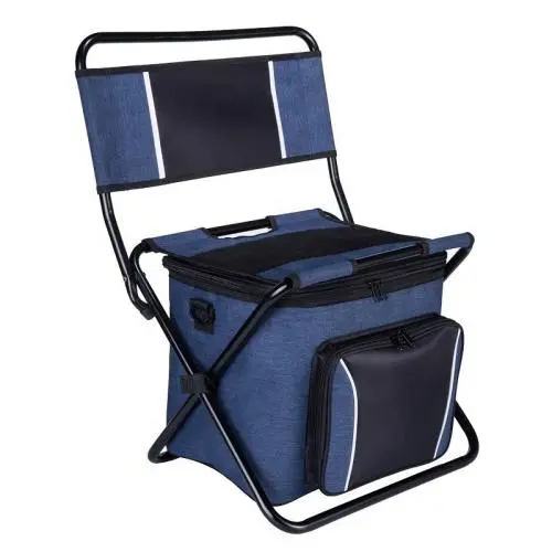 Portable Multifunction 3 in 1 Fishing Backpack Chair Seat Camping Hunting Outdoor Folding Insulated Cooler Bag with Chair