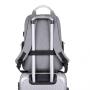 GW043 Oxford Computer Laptop Backpack Travelling Laptop Backpack With USB Schoolbag Multi-functional Outdoor Business Backpack