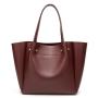 Custom large capacity New arrival PU leather handbag wholesale lady leather handbag women tote bags handbag for ladies