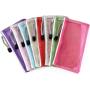 Gelory Custom Color Makeup Bag Travel Cosmetic Pouch Bag Zipper Nylon Mesh Make Up Organizer Bag
