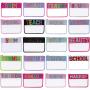 Custom Zipper Close Flat Transparent Waterproof Brush Organizer Pouch PVC Cosmetic Cases Travel Toiletry Women Clear Makeup Bag