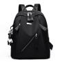 Women's backpack oxford nylon ladies shoulder bag Korean style colorful straps solid color double back schoolbag