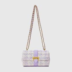 2024 Trending Fabric Square Women Handbags New Tide Sling Bags Fashion Single Shoulder Crossbody Bag