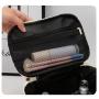 CY005 New Hot Small Perfume Handheld Zipper Cotton Makeup Bag Large Capacity Portable Travel Toiletries Storage Cosmetic Bag