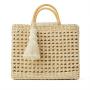 Cheap Handwoven Rattan Bag Summer Beach Handbag For Women