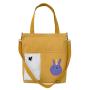 Custom Logo Wholesale Korean Style Women's Canvas Messenger Bag Simple Large Capacity Portable Shopping Bag Student Shoulder Bag