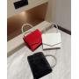 Luxury fashion women's velvet clutch bag evening bags Red dress party small evening bag handbag crystal handle with high quality